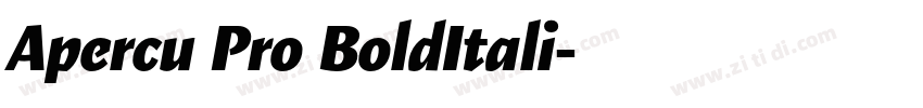 Apercu Pro BoldItali字体转换 Apercu Pro BoldItali字体转换